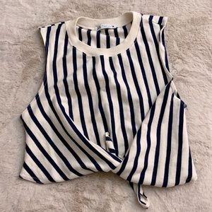 Stripped crop top